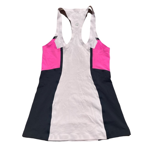 Lululemon Women's Cool Racerback *Surf Bonded Tank Top Size 4 - Picture 3 of 3